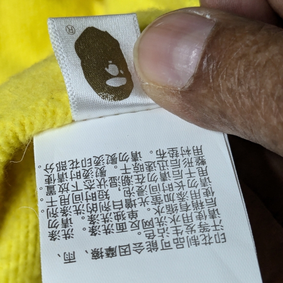 BAPE x PUBG Shark Full Zip Hoodie Orange - Picture 7 of 12